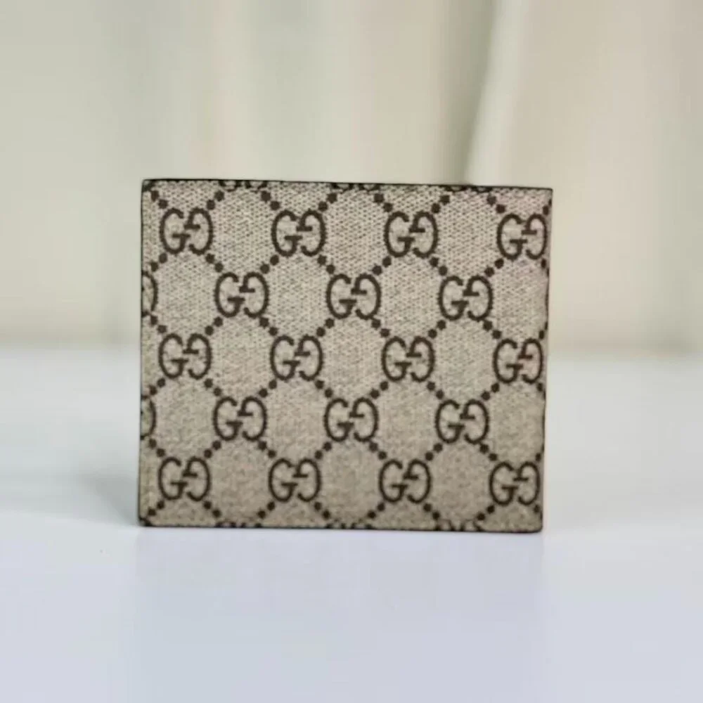Gucci GG Logo Supreme Limited Edition Wallet Iconic Tiger Design